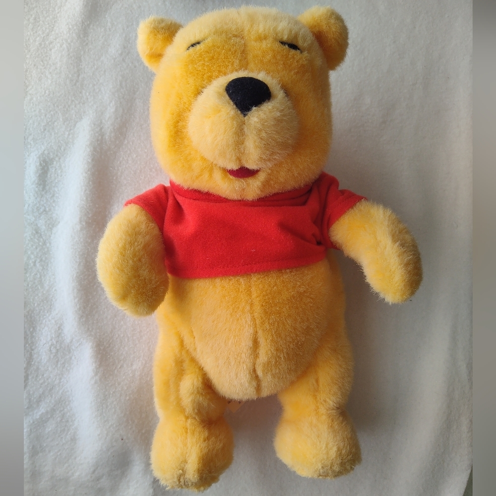 Vintage Touch My Toes Winnie The Pooh 2001 NO BASE, Fisher Price, Working
